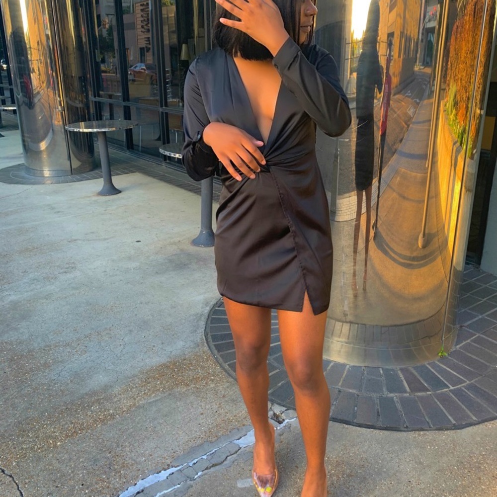 Satin Dress